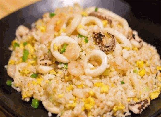 张记海鲜炒饭