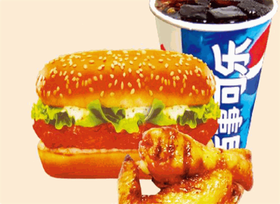 回头客炸鸡汉堡