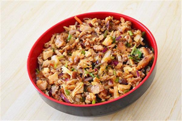 绘小卉烤肉拌饭