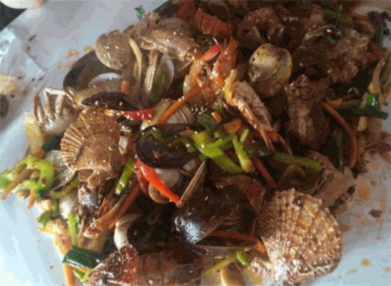 鹿鸣记手抓海鲜主题餐厅菜品