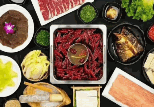 沸腾地带升降火锅