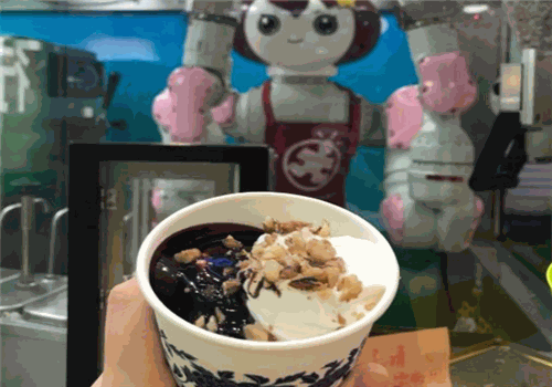 robot机器人冰淇淋代理