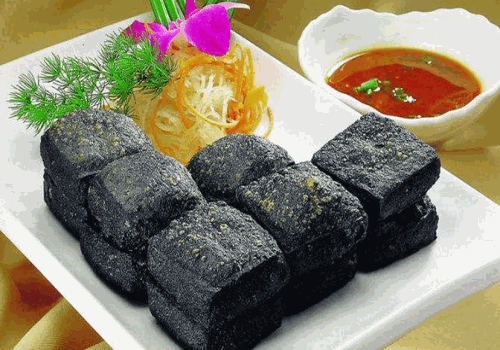 白色精品臭豆腐