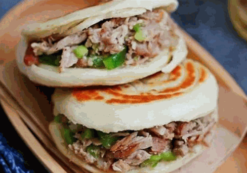 小二上馍肉夹馍