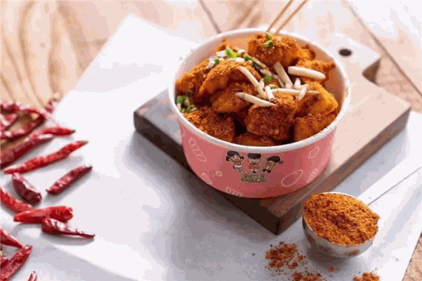 咔咔呦锅巴土豆小吃