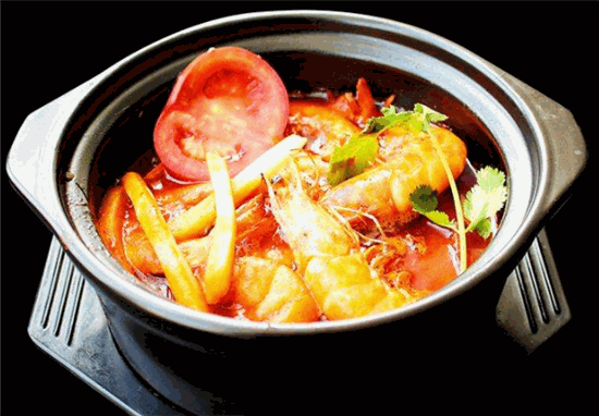 美腩子烧汁虾米饭
