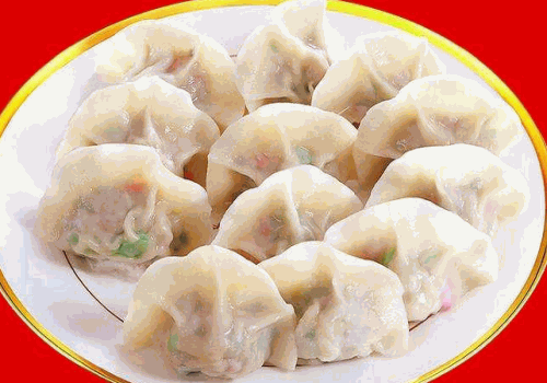 开口笑露馅水饺