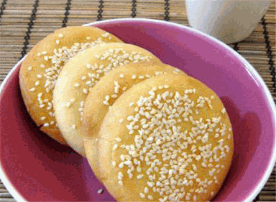 烧饼熟了