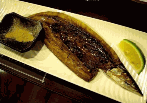 心里海匠烤秋刀鱼