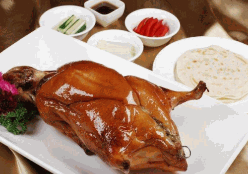 港十三玲珑烤鸭卷