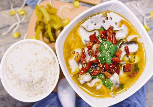 小鱼小面酸菜鱼米饭