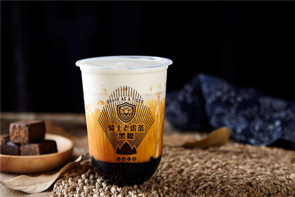 老虎黑糖珍珠奶茶
