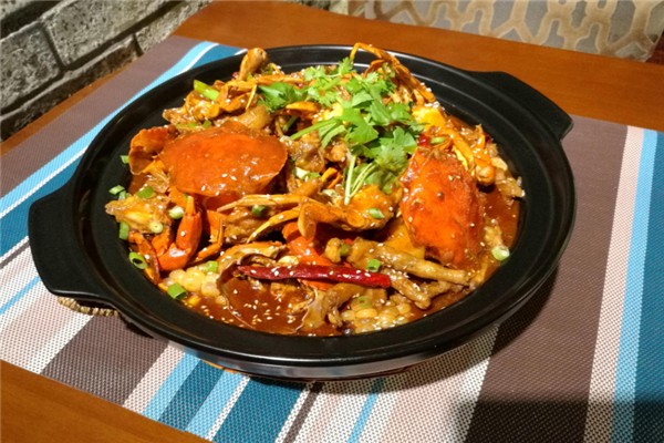 顾家肉蟹煲