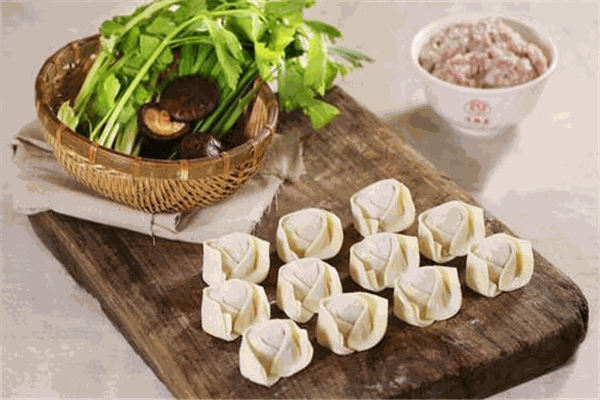 项银花馄饨烧麦