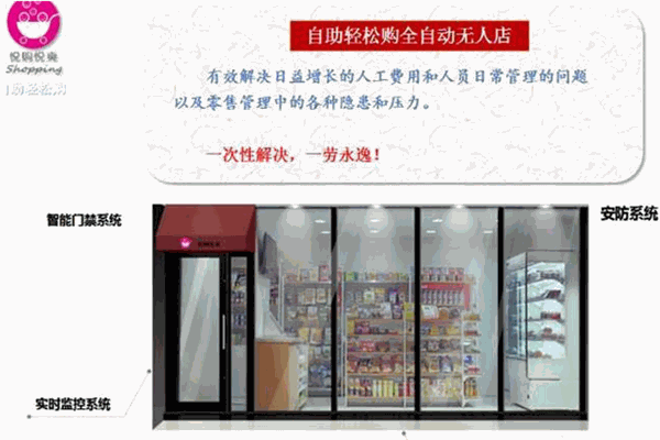 悦购悦爽无人便利店