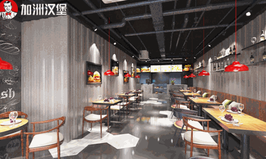 加洲汉堡产品 门店图片