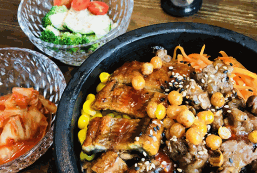 食饭饭煎饺烤肉饭产品 门店图片