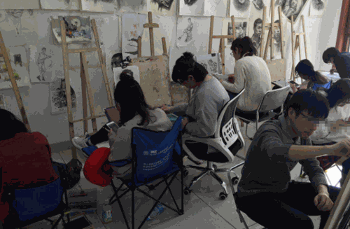 山水画社美术培训产品 门店图片