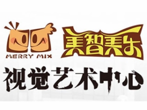 美智美乐少儿美术教育品牌logo