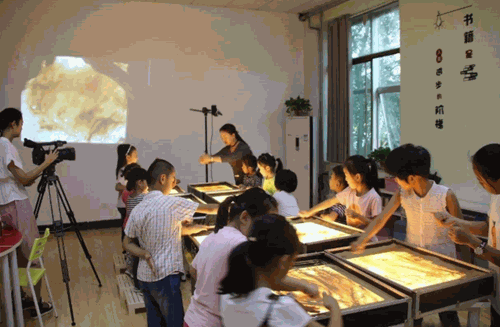 西蒙诺娃沙画产品 门店图片