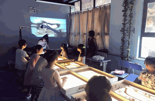 西蒙诺娃沙画产品 门店图片