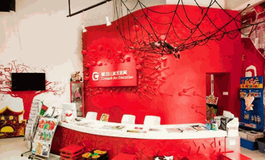 夏加尔少儿美术产品 门店图片