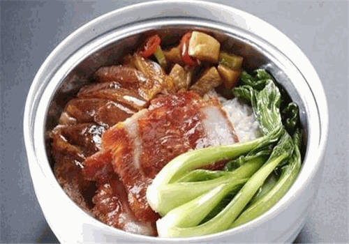 幸运猫叉烧饭