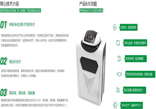 里维森负氧离子健康仪
