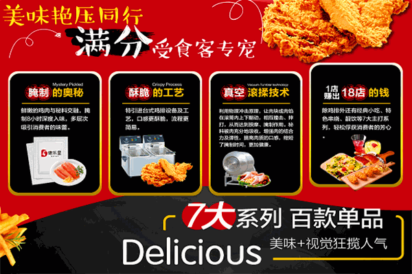 德乐星鸡排加盟