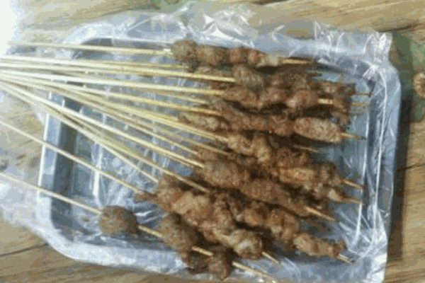 白老太油炸羊肉串产品 门店图片