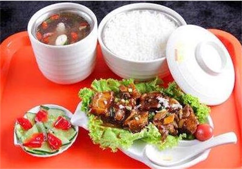 蒸美味快餐产品 门店图片