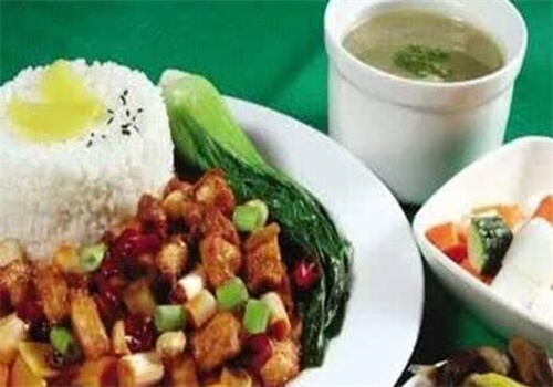 三颗米快餐产品 门店图片