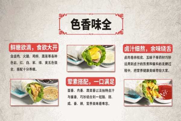 卤呗吽卤肉卷产品 门店图片