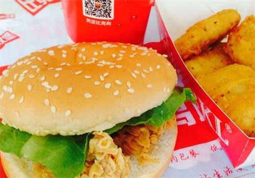 比克利快餐产品 门店图片
