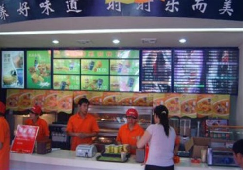 乐而美快餐产品 门店图片