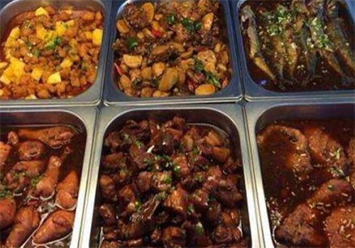 外婆烧快餐产品 门店图片