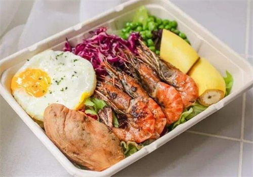 星卡其轻食产品 门店图片