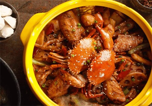 香辣虾肉蟹煲