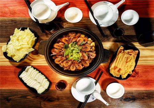 蜀八婆鲍鱼鸡煲虾产品 门店图片