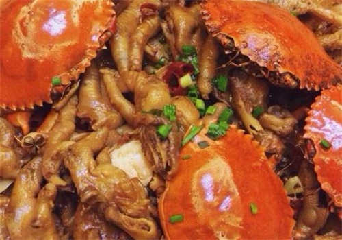 战斗力肉蟹煲