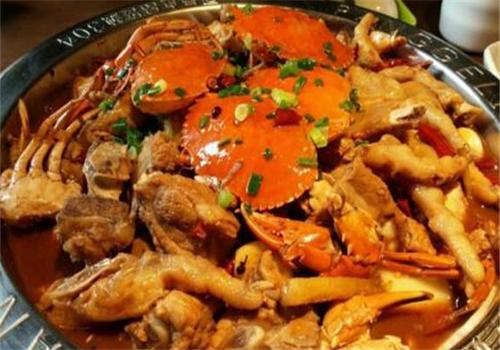 一闻香肉蟹煲