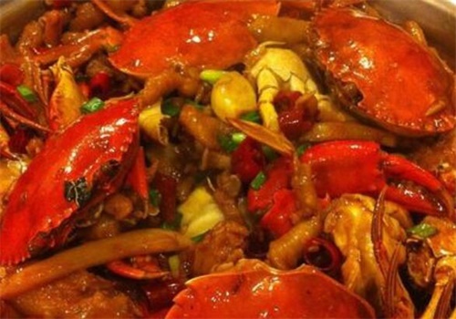 哥俩肉蟹煲