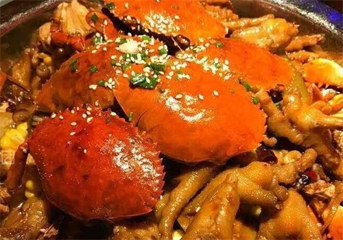 盖世肉蟹煲