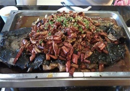岳同学无骨烤鱼饭产品 门店图片