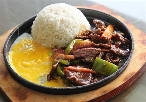 龚友米鲜森铁板牛肉饭
