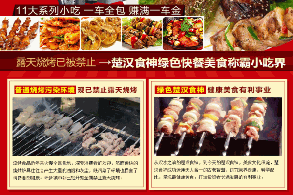楚汉食神小吃车产品 门店图片