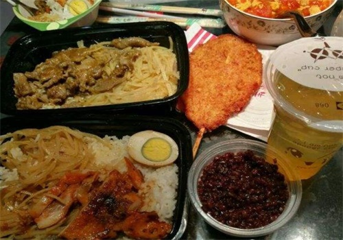 食盒记快餐