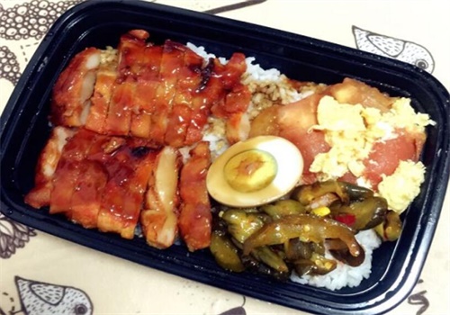食盒记快餐