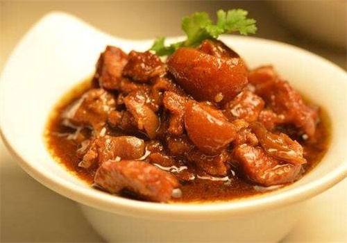 沙茶卤肉饭