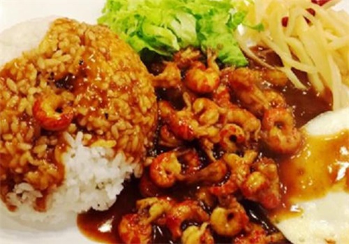 佳享味龙虾盖浇饭